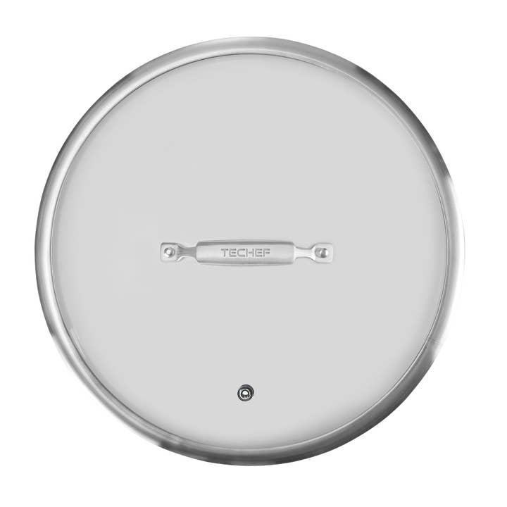 TECHEF - 12" Tempered Glass Lid with Stainless Steel Handle for wholesale by TECHEF