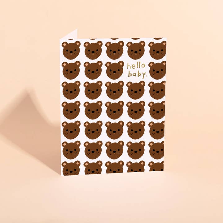 Carolyn Suzuki - Vente Cartes bébé - KUMA - Carte Bébé