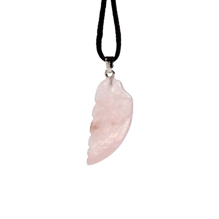 Puckator EU - Wholesale Spiritual Stone/Crystal - Healing Stone Gemstone Angel Wing Shaped Pendant2