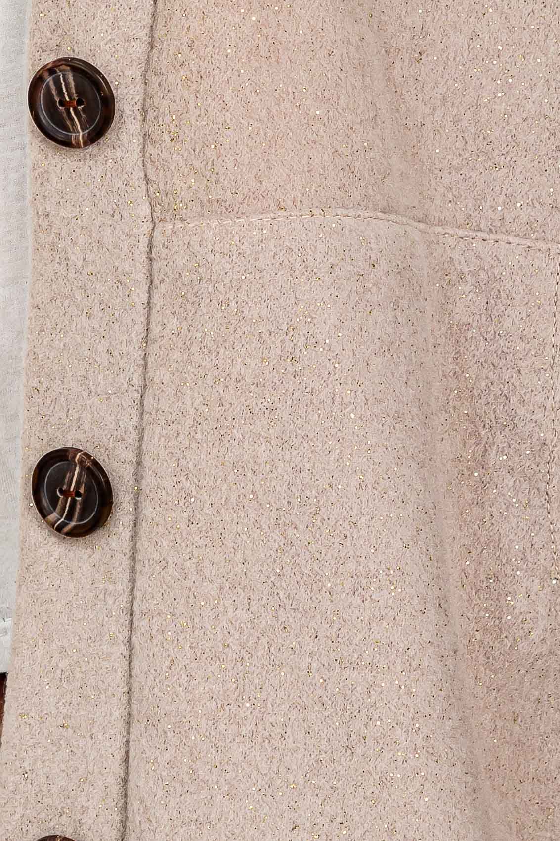 7th Ray – wholesale Cardigan – Women’s – Gold Glitter Detail Button Down Cardigan T604010