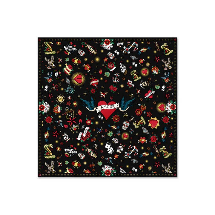 Maison Otto French Lifestyle Distribution - Wholesale Coasters - Tattoo Coasters Set of 6 By Podevache 3