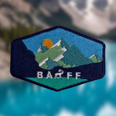 Wild and Willy – wholesale Patch – Banff National Park Patch0