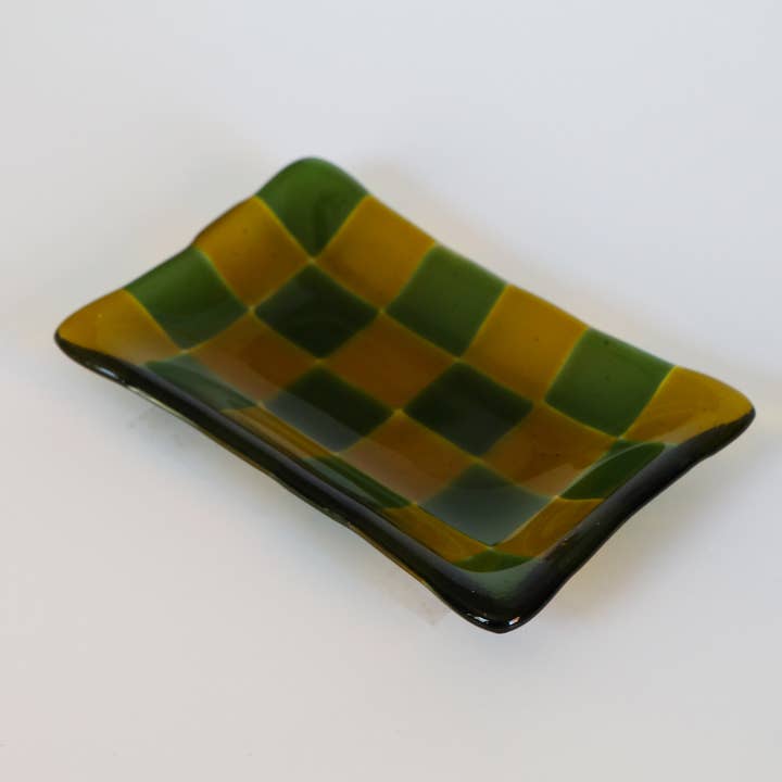 Glass Tray | Mulberry Collection for wholesale by Chelbie Hunger Glassworks