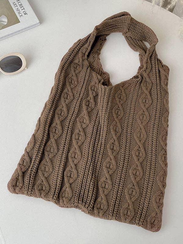 UZ Wholesale Store – Großhandel Tragetasche – Damen – Einfarbige gewebte Handtaschen11