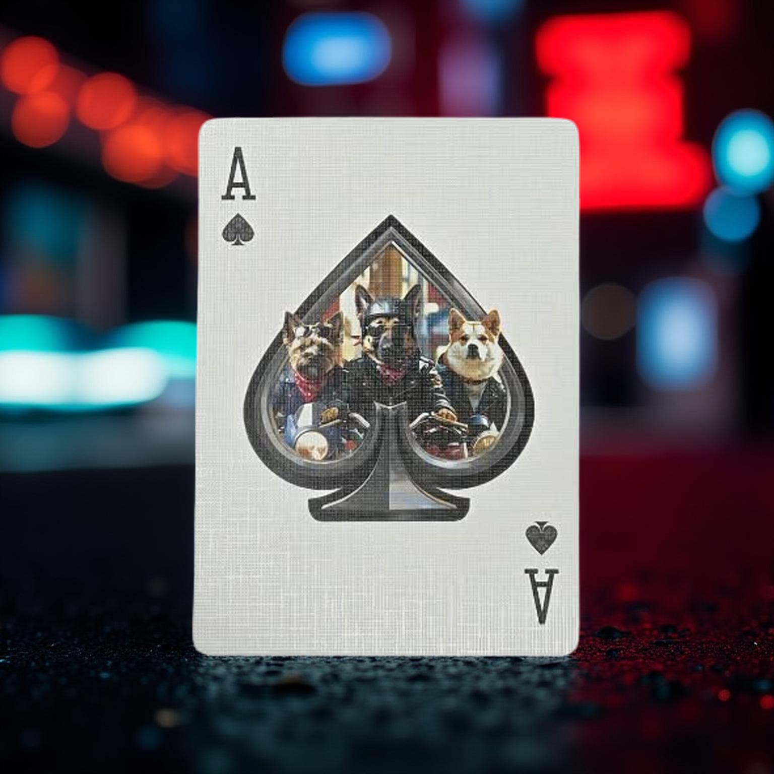 Collectible Playing Cards - Wholesale Playing Cards - Biker Dogs Playing Cards7