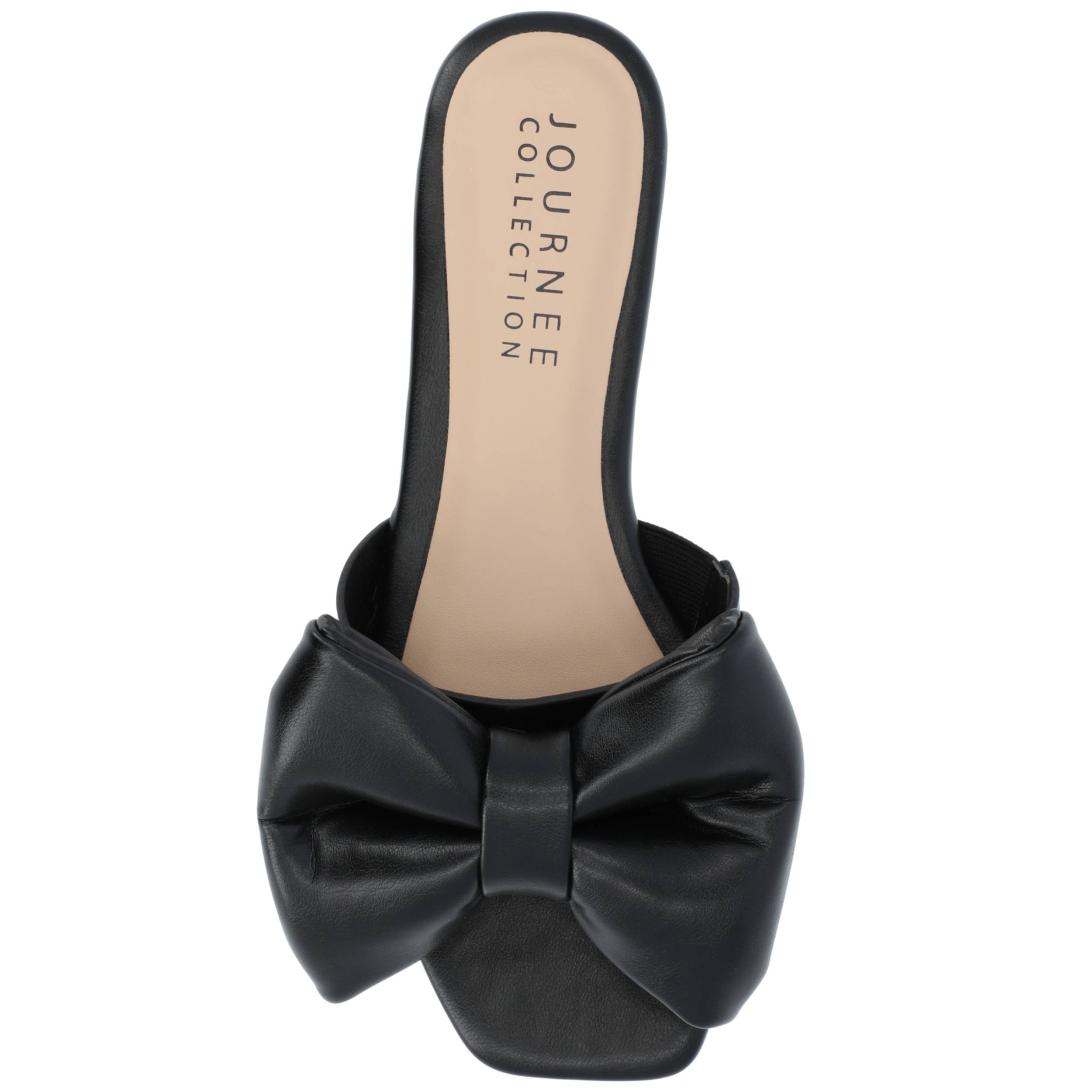 Journee - Wholesale Sandals - Women's - Fayre Puffed Slide Sandal In Faux Leather10