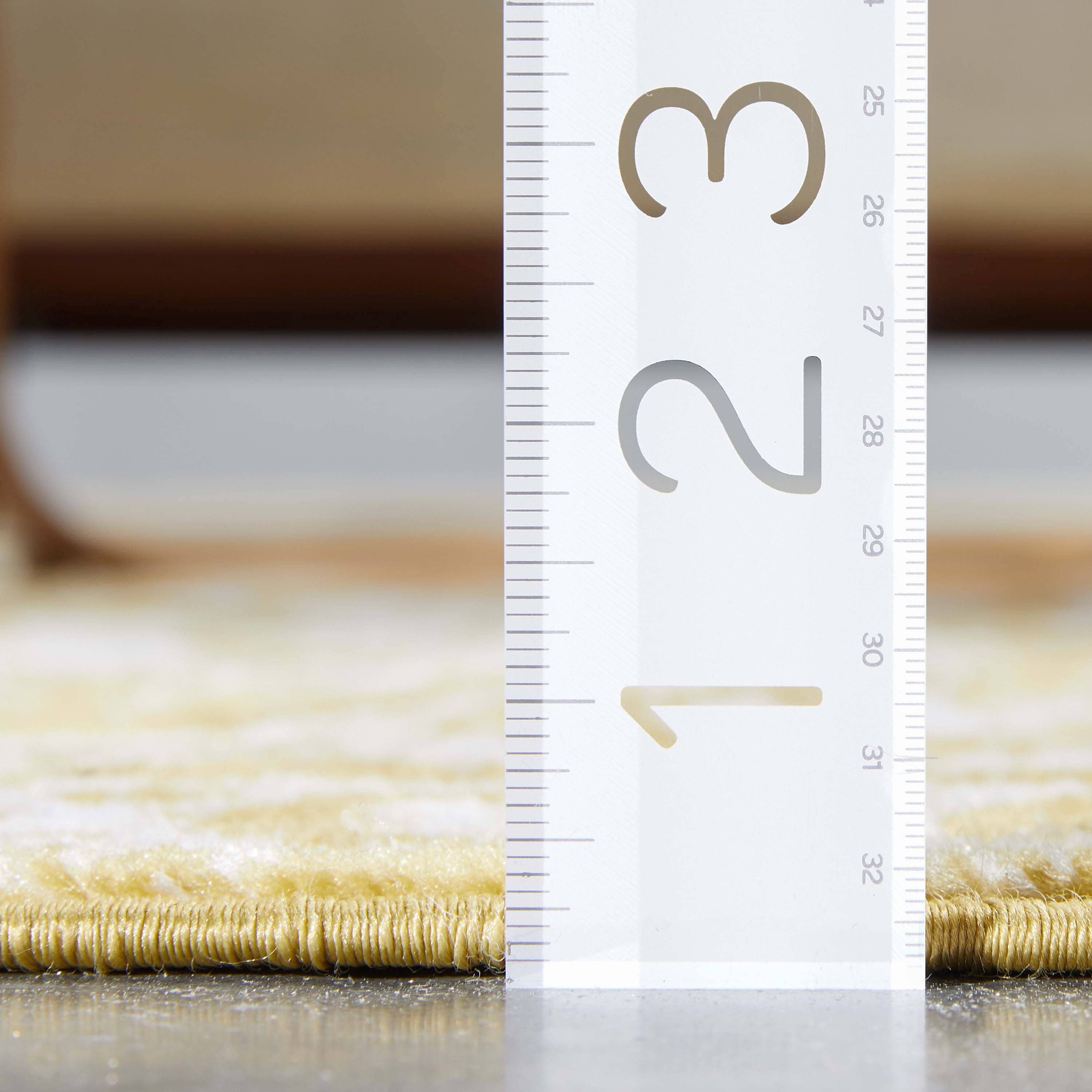 Well Woven - Wholesale Area Rug - Disa Vintage Medallion Gold Soft Rug By Chill Rugs8