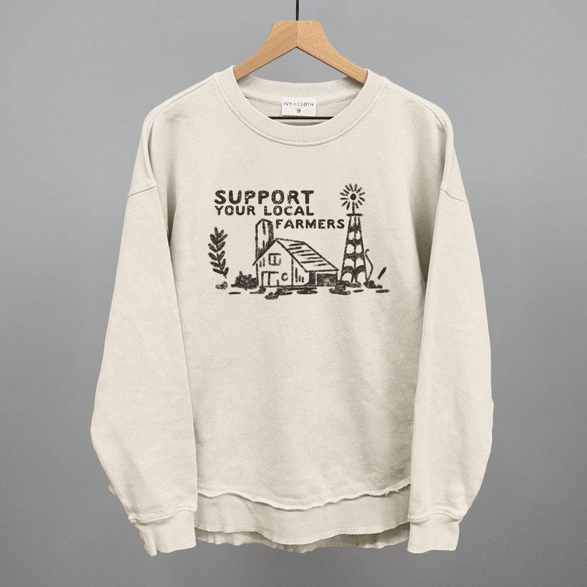 Ivy + Cloth - Vente Sweat-shirt à imprimés – femme - Soutenez vos agriculteurs locaux Barn Doodle5