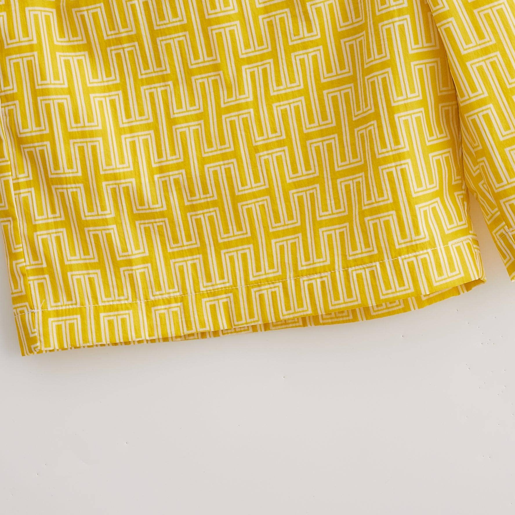 Hugh & Main - Wholesale Shorts - Men's - Yellow Monogram Shorts3