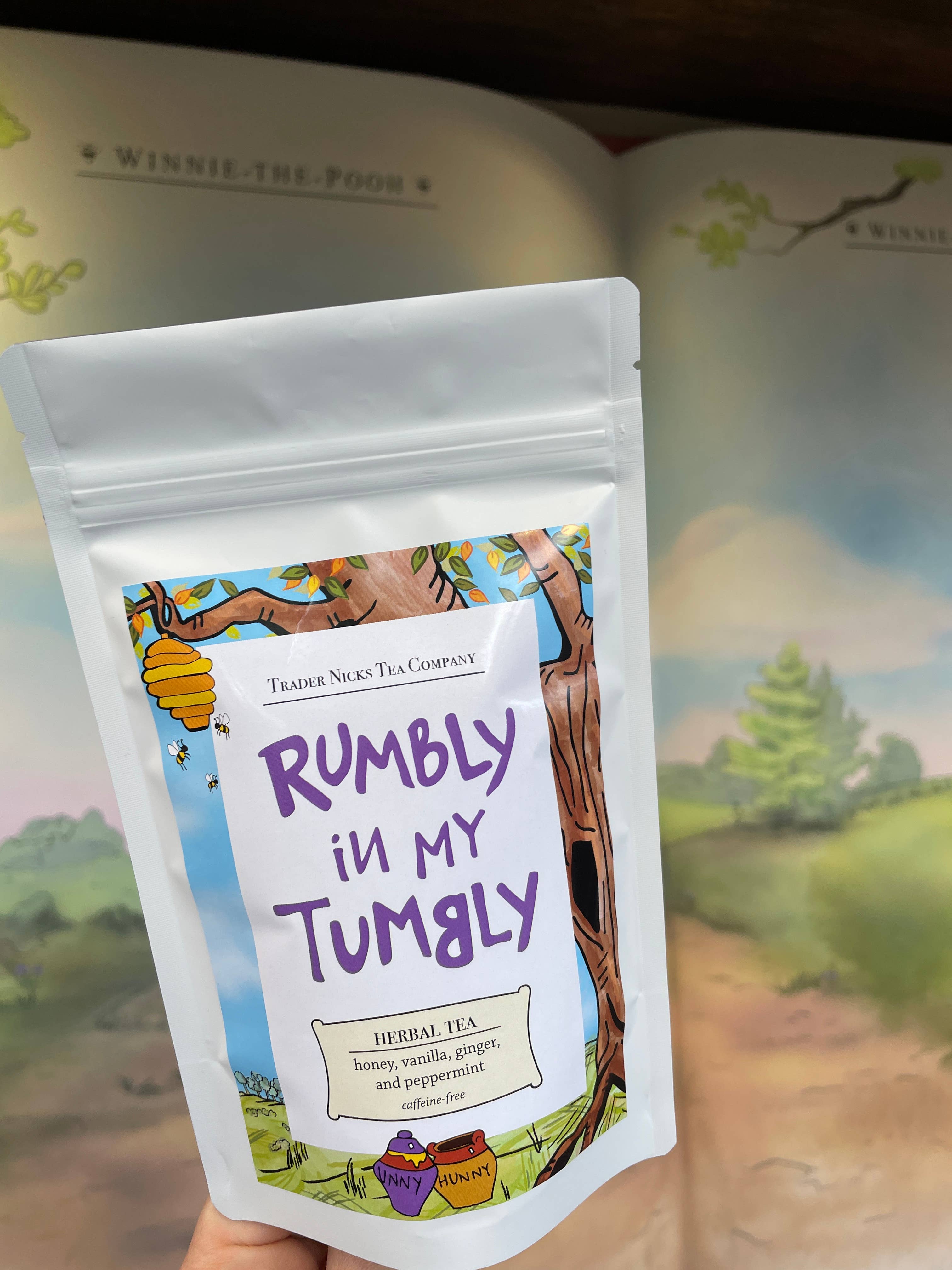 Trader Nicks Tea Company - Wholesale Health/Detox Tea - Rumbly in My Tumbly Ginger Mint Herbal Tea3