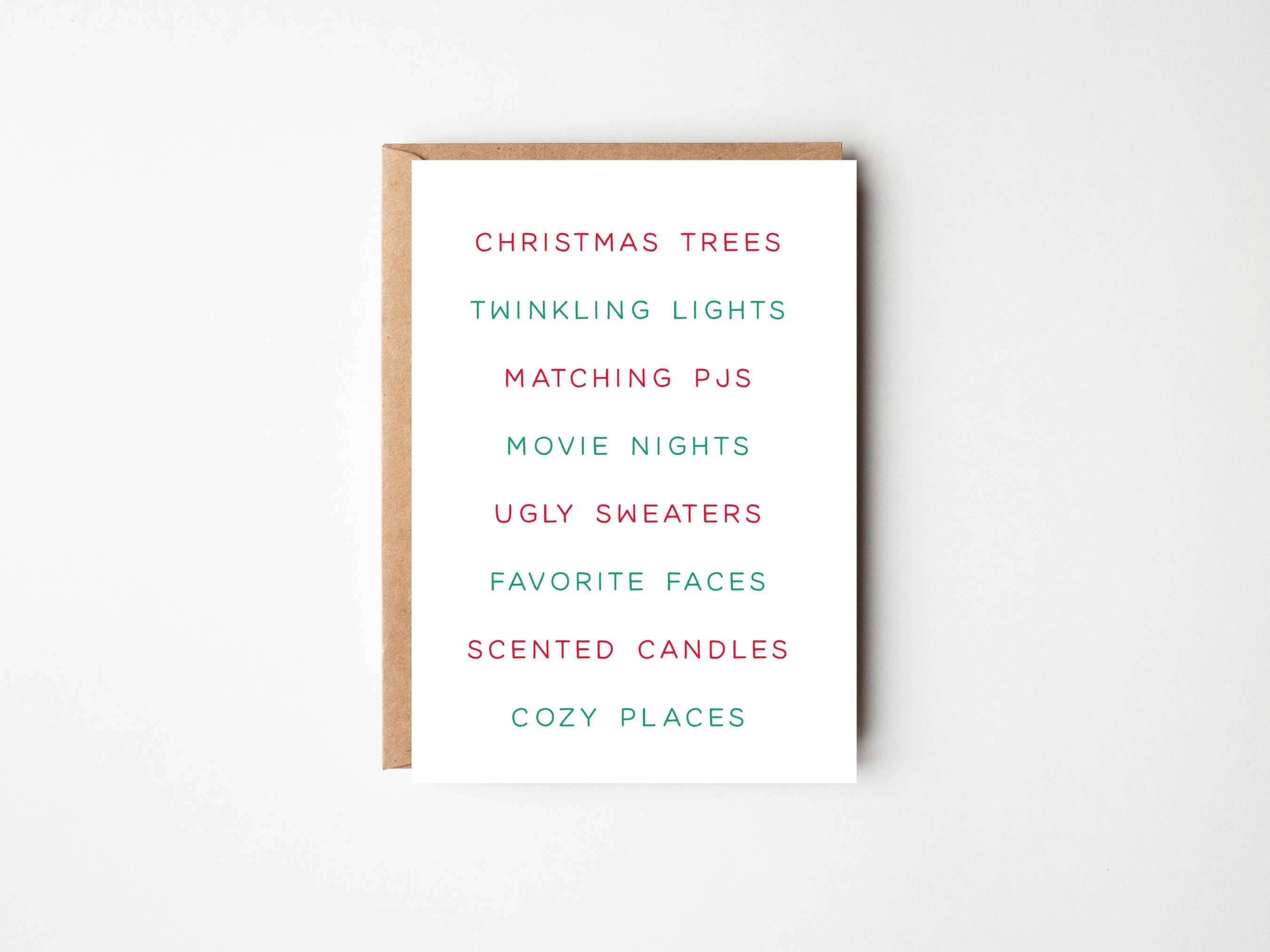 Card & Story - Wholesale Christmas Card - Happy Little Holiday Moments Card
