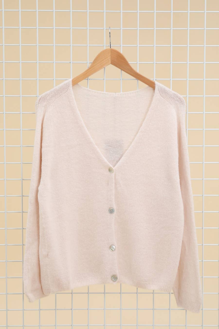 LÉA & LUC – wholesale Cardigan – Women’s – ALPACA V-neck cardigan REF 102613