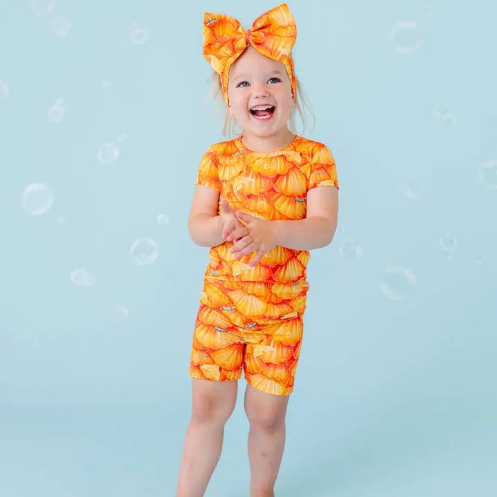 Dreambly Me - Wholesale Sleepwear Set - Kids - Lira the Sea Fairy Short Pajama Set6