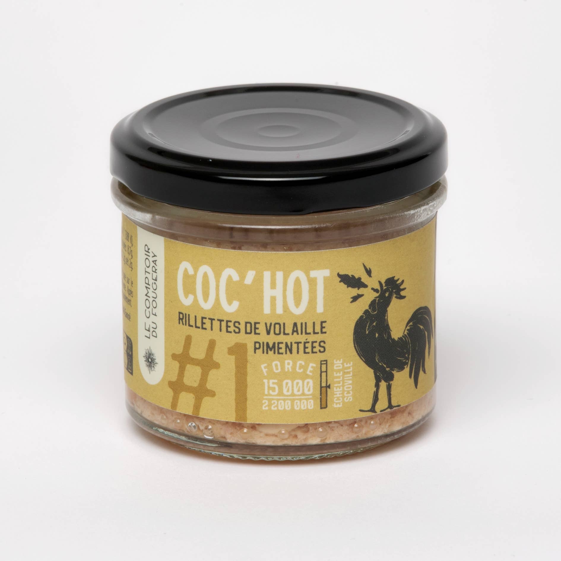 LE MOTTAY GOURMAND - Wholesale Chicken - COC'HOT BOX (Aperitif Game) – 3 spicy poultry rillettes2