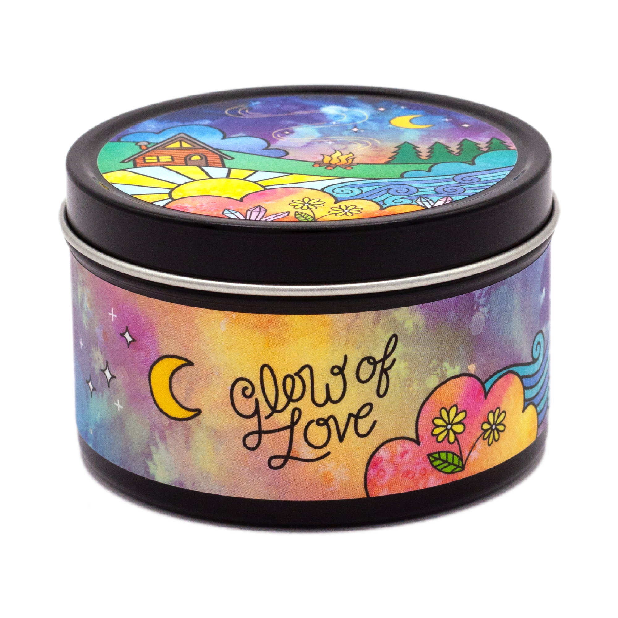 Rachel Beyer - Vente Bougies de voyage - Bougie d'aromathérapie magique Glow of Love - Floral & Spice11