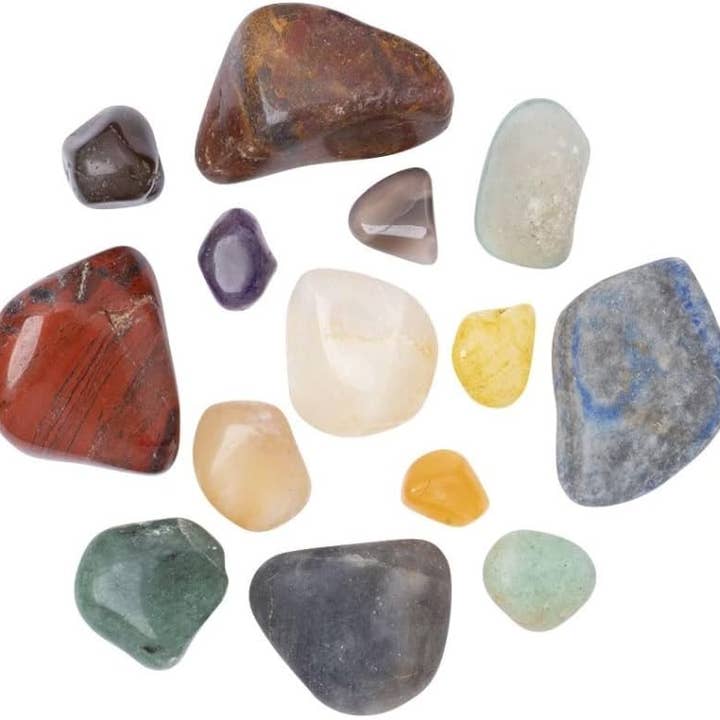 Shropshire Crystals™, pietre dure miste sfuse, da 1 kg, 5-50 mm per la vendita all'ingrosso da parte di Iridium Direct