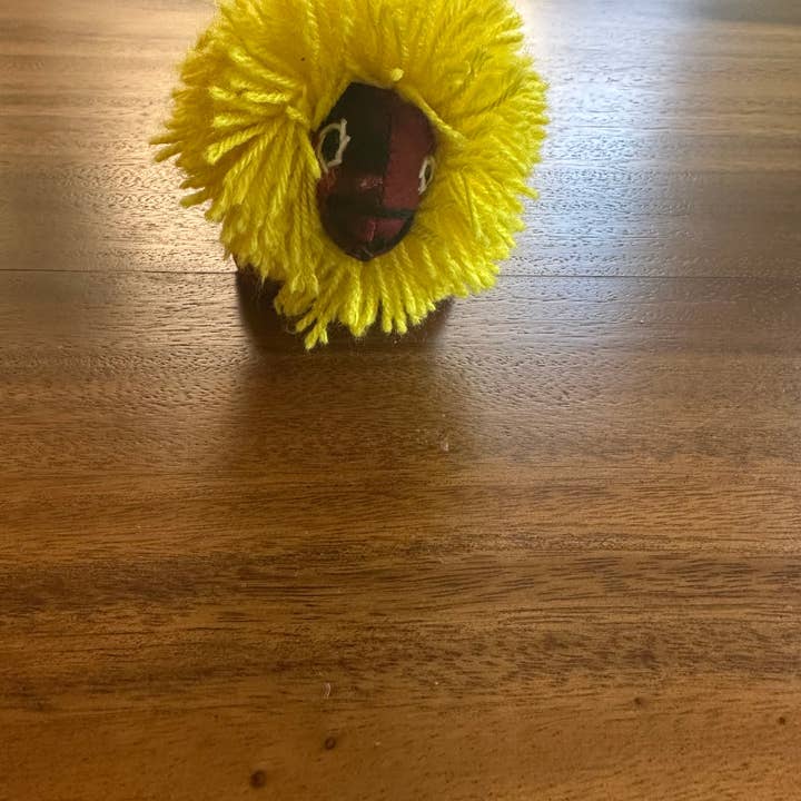 Kitenge Stuffed Animals - Lion for wholesale by The African Home Goods