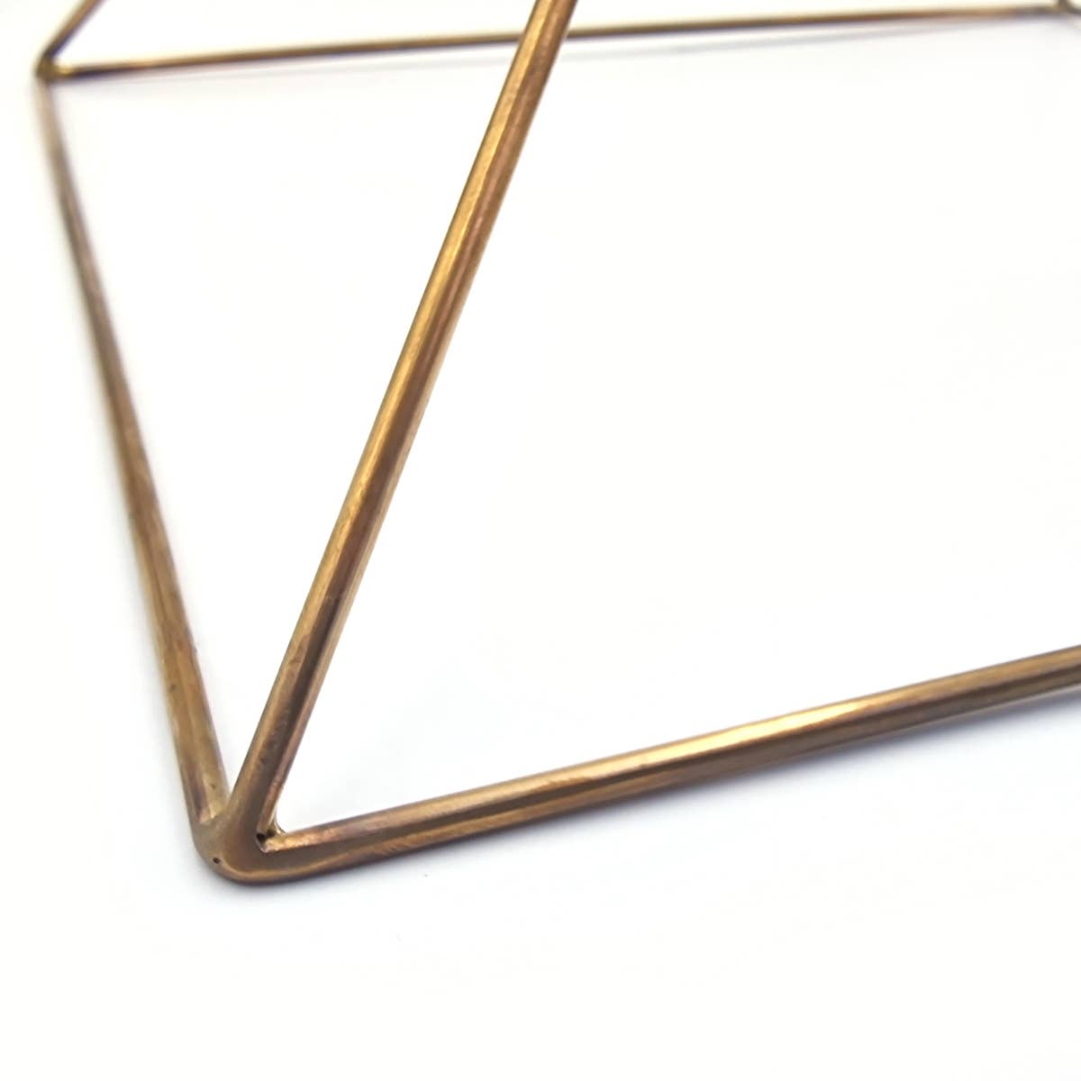 Shamans Crystal – wholesale Spiritual stone/crystal – Copper Pyramid 25cm Wide2