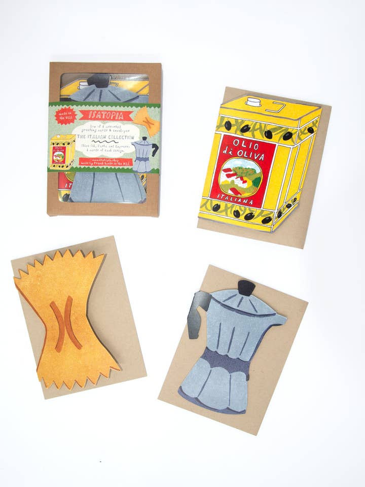 Colección Italiana - Caja de 6 Tarjetas para venta al por mayor de Isatopia