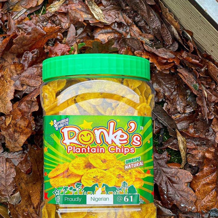 RONKE'S PLANTAIN CHIPS - Wholesale Chips - Unripe Green Plantain chips (Natural)4