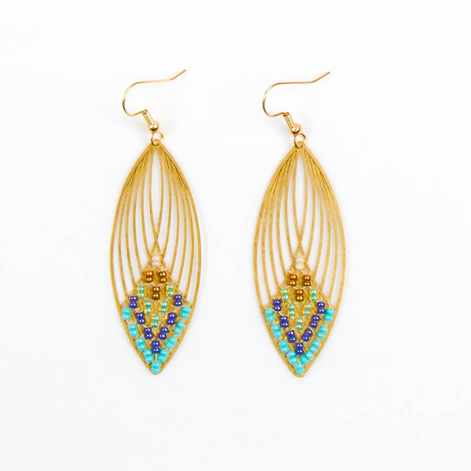 Altiplano - Wholesale Dangle Earrings - Swooping Oval Earring2