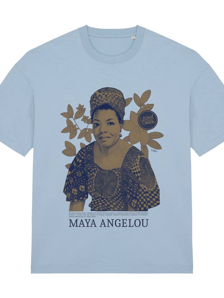 Maya Angelou Color I Men's Oversized T-shirt for wholesale by UNITED SOULS