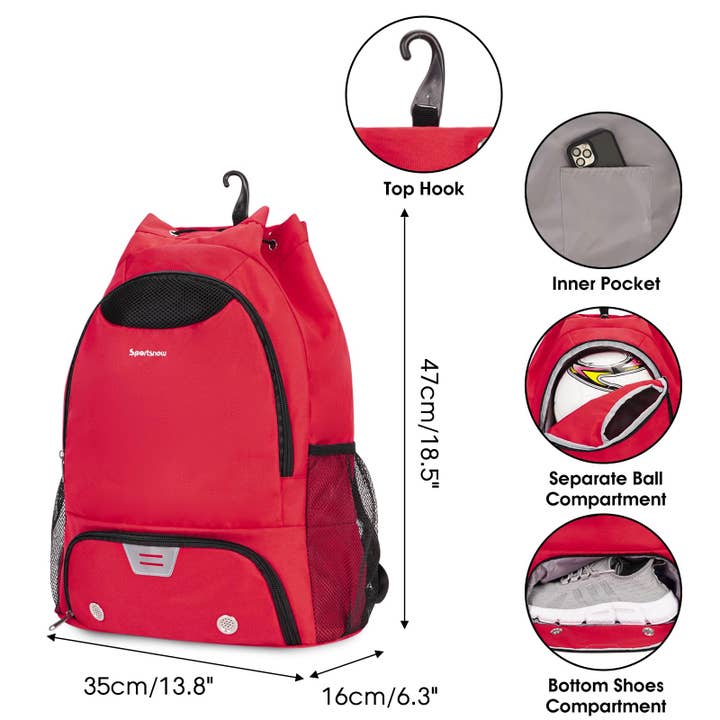 wandf - Wholesale Backpack – Unisex - Drawstring Backpack Soccer Basketball Backpack Gym Bag29