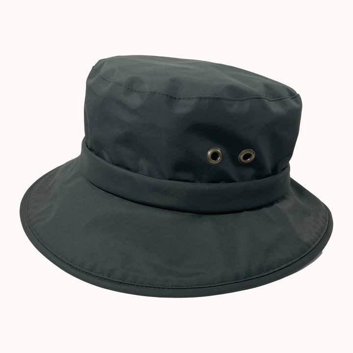 Charcoal Rainwalker Voyageur Rain Hat: Code HRA-VN for wholesale on Faire1
