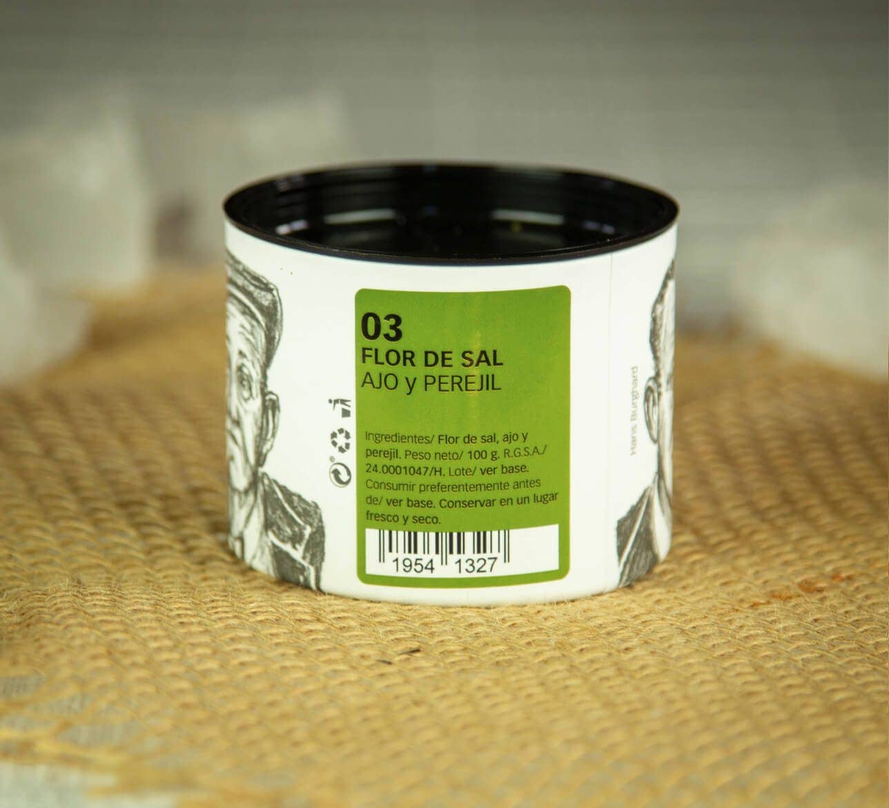 Salinas del Alemán - Wholesale Salt - Garlic and Parsley Flower of Salt0