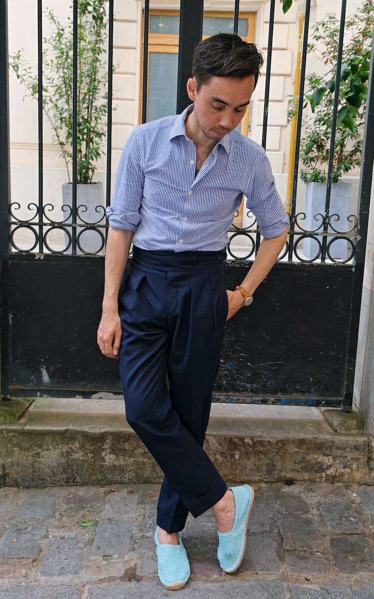 Krama Heritage – wholesale Lågskor - Dam – The Natural cyan espadriller9