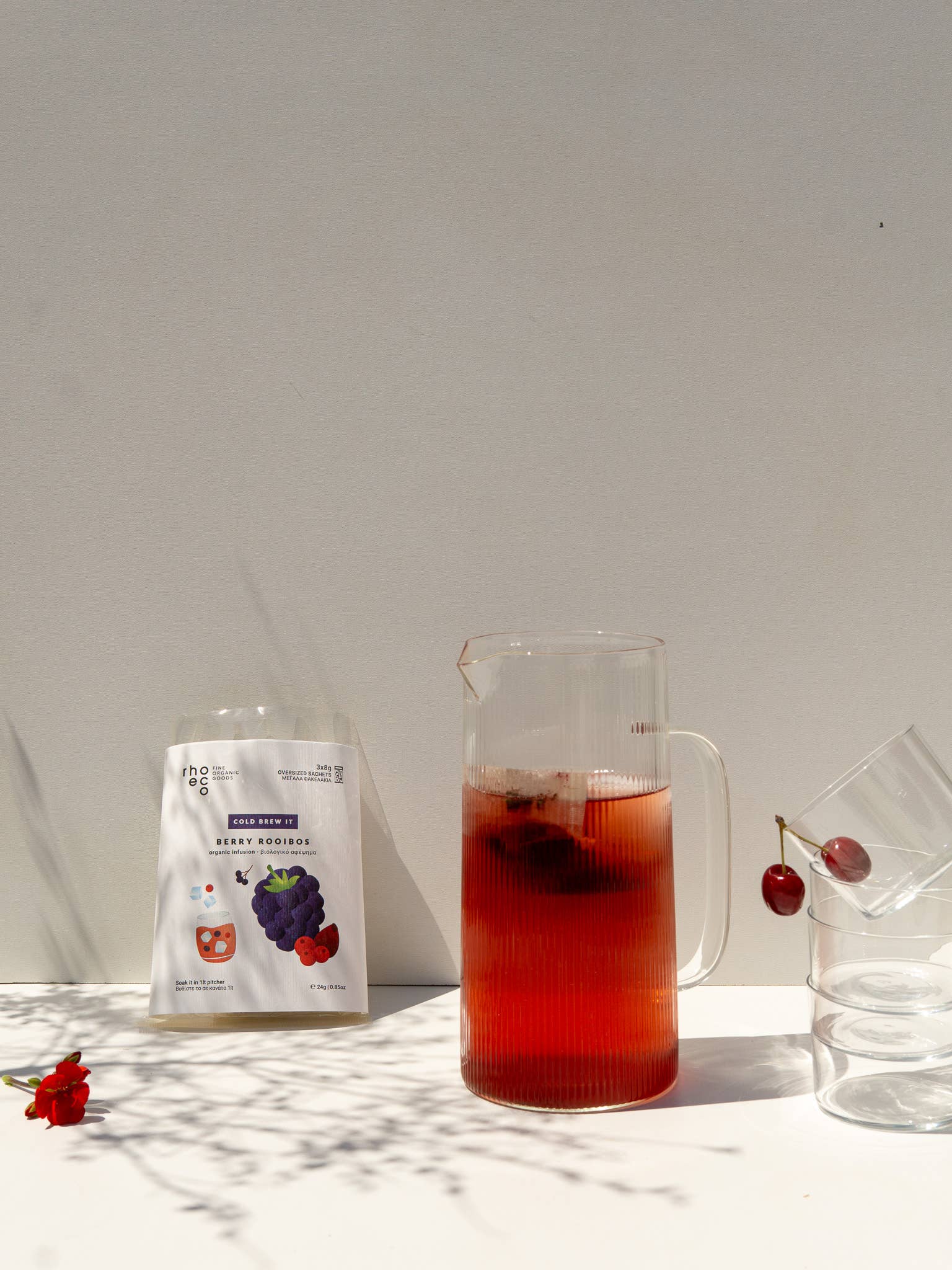 rhoeco - fine organic goods - Vente Sachets de thé - Cold Brew It - Sachets de thé surdimensionnés 3x8g9