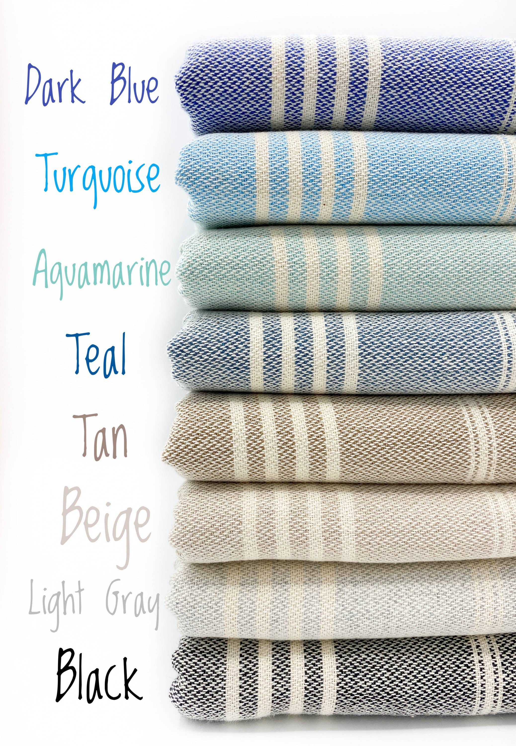 Kalkedon Towels - Wholesale Beach Towel - Sand Free Turkish Towel |Striped Beach Towel | Peshtemal 13