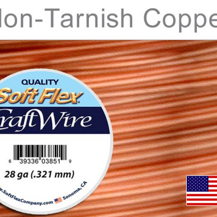 Soft Flex - Wholesale Craft supplies - Soft Flex Craft Wire - 28ga/.321mm - 120 ft/40 yd/36.6 m15