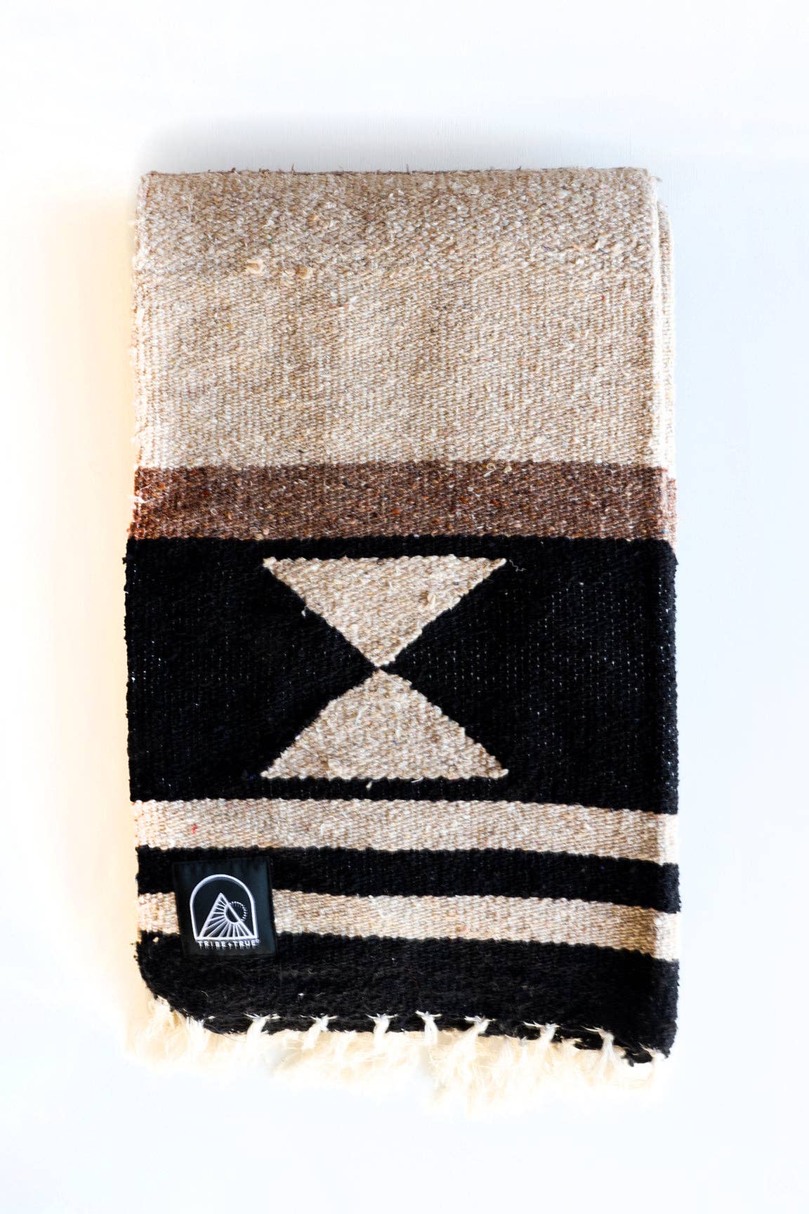 Tribe and True - Wholesale Decoratiedeken - Blackstone Lines//Handgeweven deken1