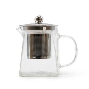 Teabloom + Stovetop & Microwave Safe Glass Teapot