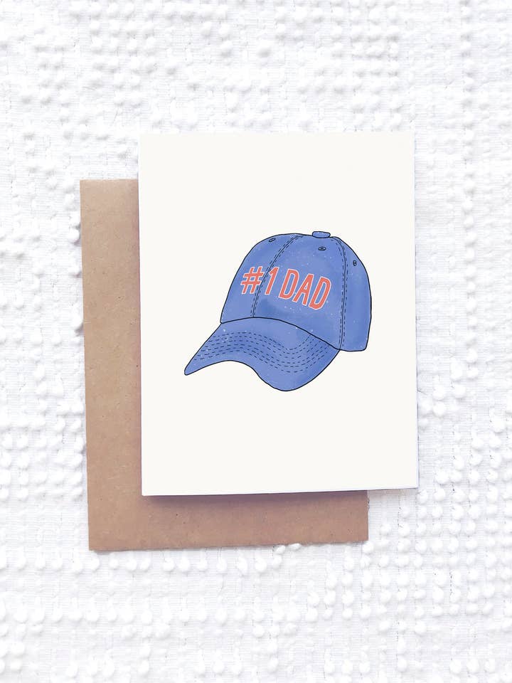 Baseball Father's Day Card for wholesale by Maddon and Co