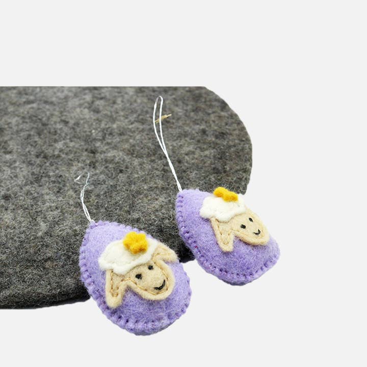 8 CM Handmade Purple Easter Egg | Set Of 10 and other Purchase Wholesale eco egg. Free Returns & Net 60 Terms on Faire trending on Faire.