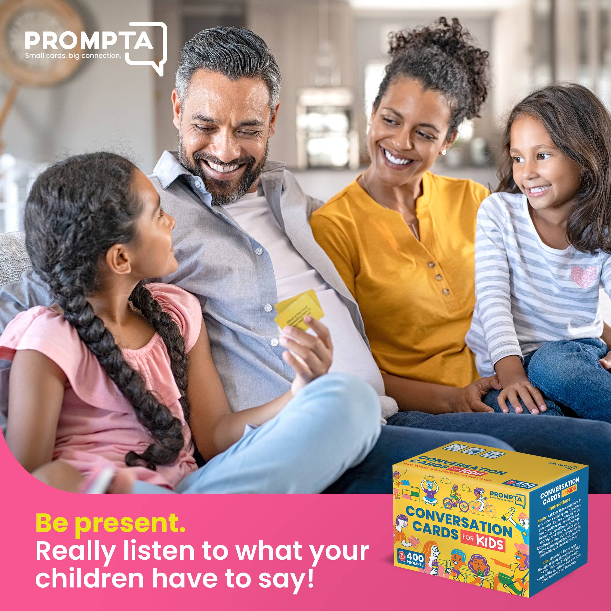 Upgraded Us - Wholesale Card Game - Conversation Cards for Kids - 400 Conversation Starters4