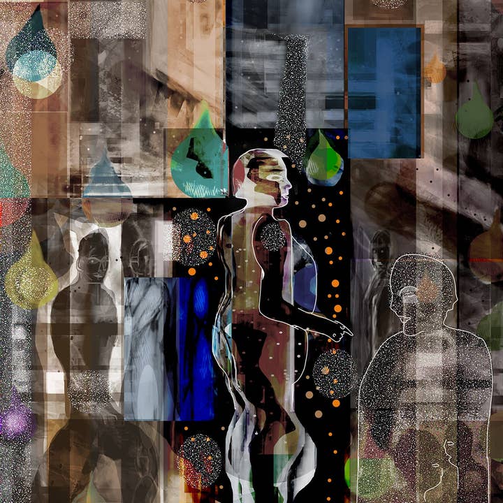 Statue triste (ce n'était pas moi) pour la vente par Art by Deeling