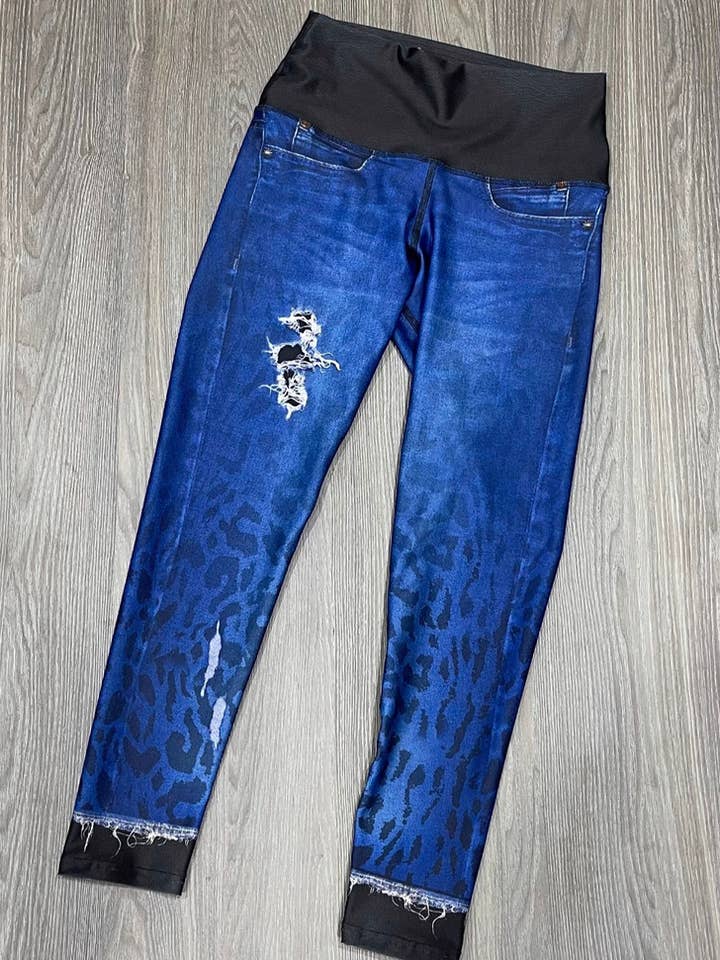Leggings Blue Jean OWfit para venta al por mayor de Owfit