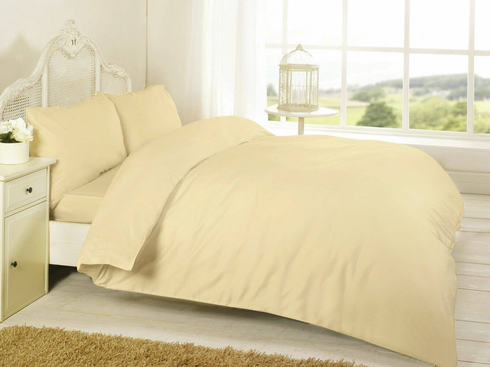 Pretty Little Bed – Großhandel Bettwäsche-Set – Luxus 100% ägyptische Baumwolle Bettwäsche Bettbezug-Set 200 Fadenzahl Alle Größen8