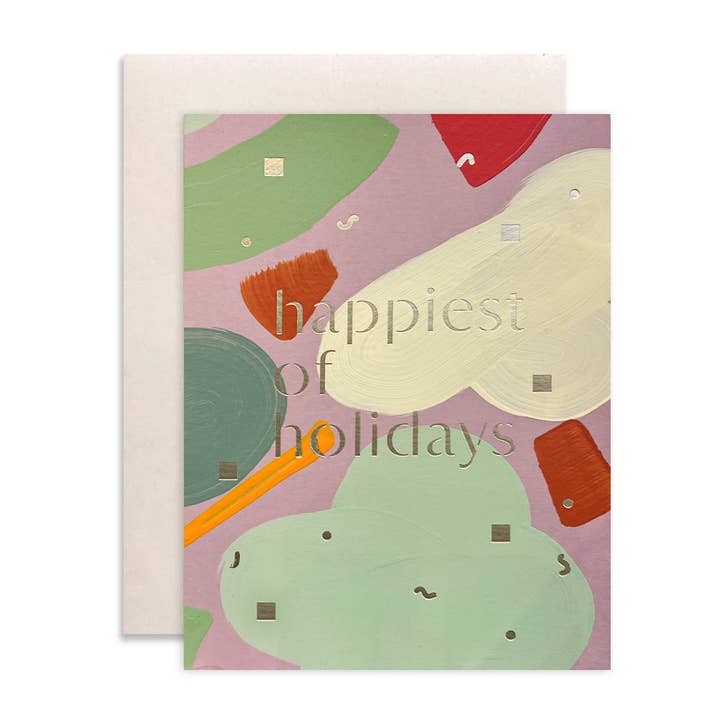 Moglea - Wholesale Season's Greetings Card - Happiest of Holidays