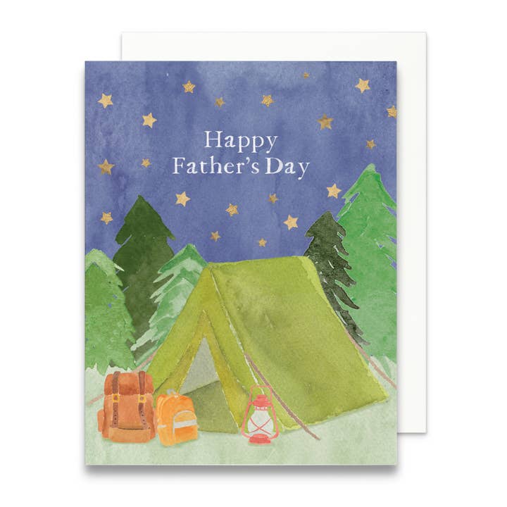 Gert & Co - Vendita all'ingrosso Biglietti per la Festa del Papà - Biglietto di Auguri per la Festa del Papà da Campeggio