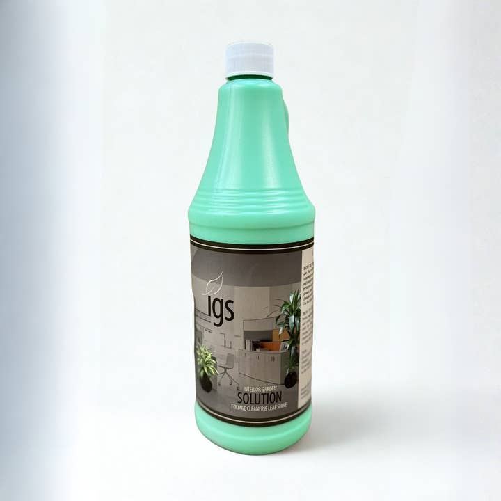 Indoor Plant Foliage Cleaner - 32oz Concentrate (Case of 12) for wholesale by IGS