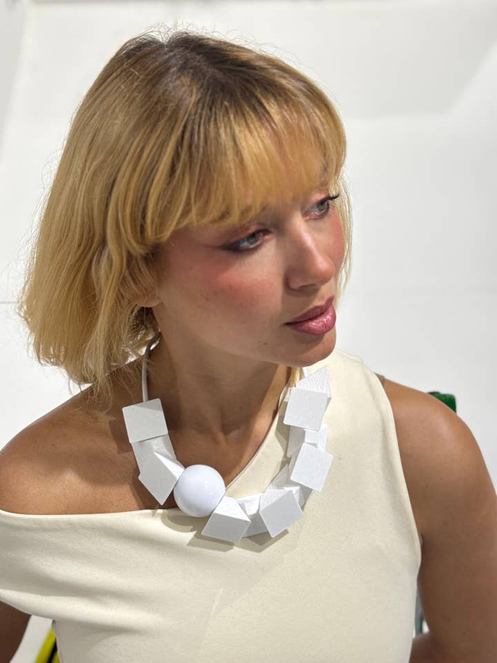 3White Necklace for wholesale by Samuel Coraux
