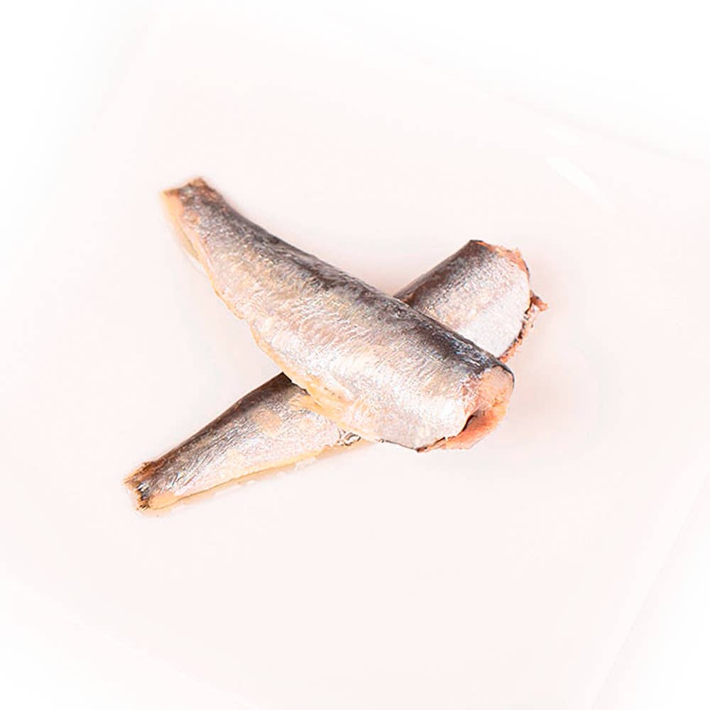Conservas La Brújula - Wholesale Tinned Fish - Small Sardines In Olive Oil 12/15 RR125. LB302