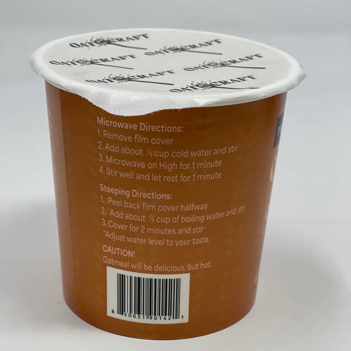 Oatcraft - Wholesale Oats - Instant oatmeal with peanut butter raisin granola clusters2