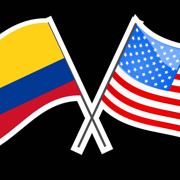 Colombianske USA Unity Flags Decal Bilvindue Laptop Vinylklistermærke Latina Brun for engroshandel hos X Graphics Signs & Printing