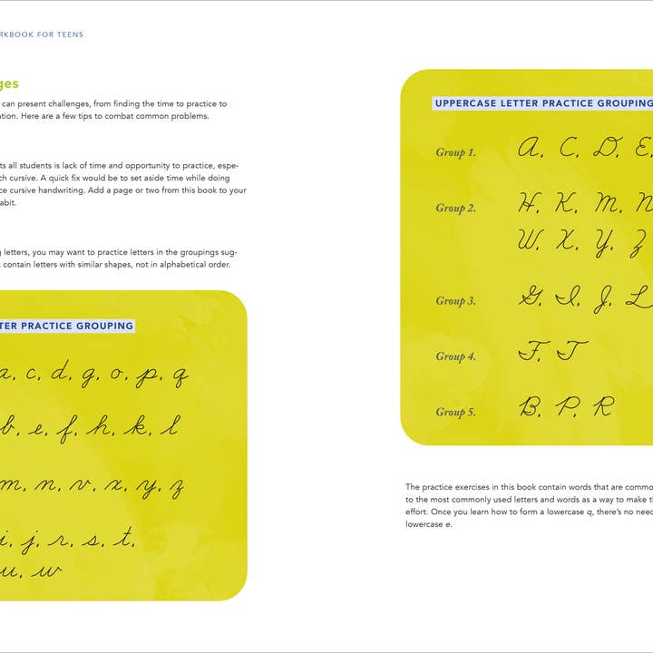 Sourcebooks - Wholesale Teen & Young Adult Book - Cursive Handwriting Workbook for Teens1