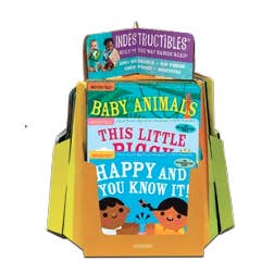 Indestructibles Spinner Display for wholesale by Hachette Book Group